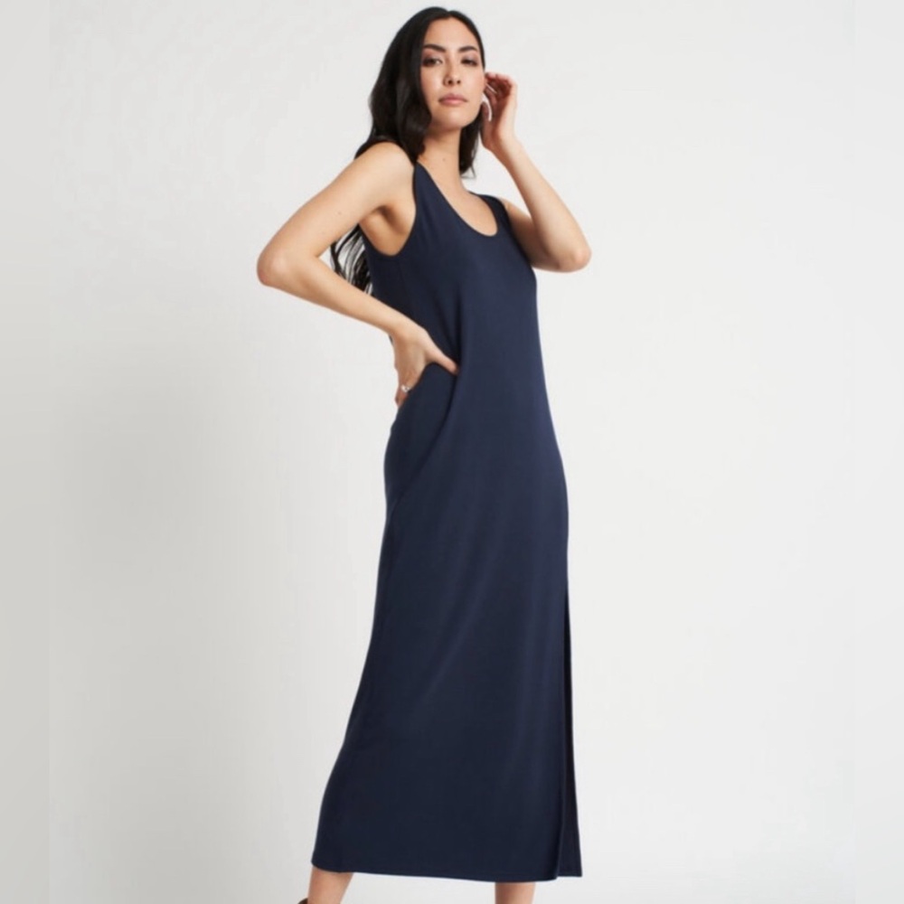 Kit and Ace midi slit dress